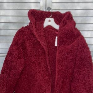 Pink Sherpa Cardigan One Size
